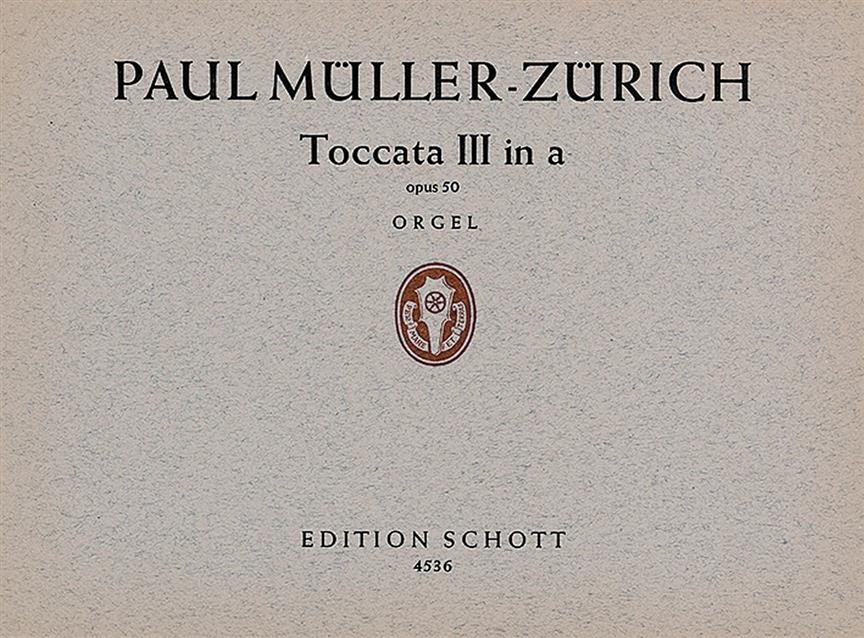 Toccata III in A op. 50