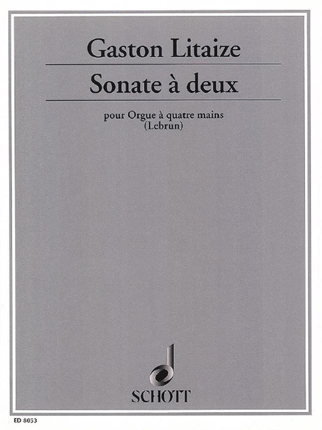 Litaize: Sonate à deux