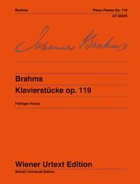 Brahms: Klavierstuecke Op. 119 – Piano Pieces op. 119 (Wiener Urtext)