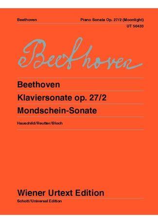 Beethoven: Klaviersonate (Mondscheinsonate) op. 27/2