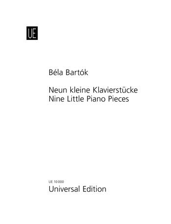 Bartók: 9 Little Piano Pieces