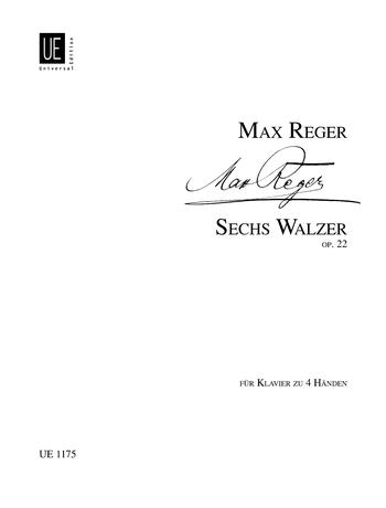 Max Reger: 6 Waltzes op. 22