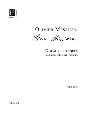 Olivier Messiaen: Oiseaux Exotiques