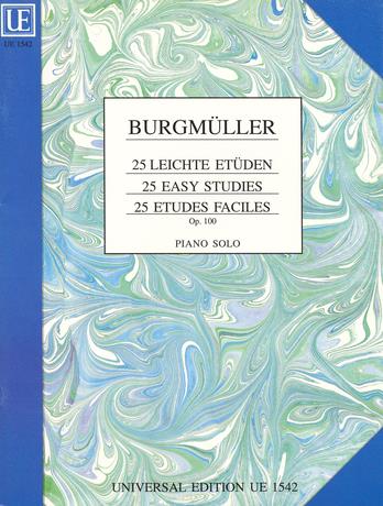 Burgmüller: 25 Easy Studies Op.100