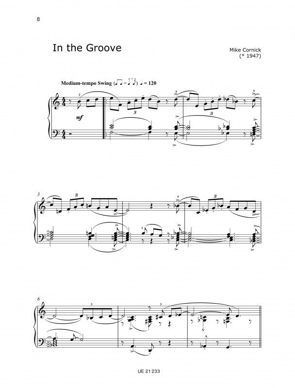 Mike Cornick: 20 Piano Studies - Afbeelding 3