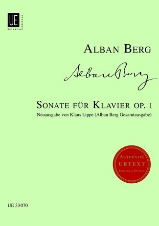 Alban Berg: Sonate Fur Klavier Op. 1