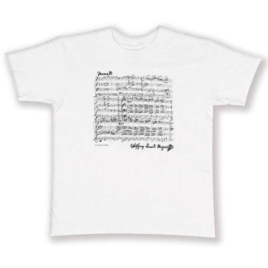 T-Shirt Mozart white S