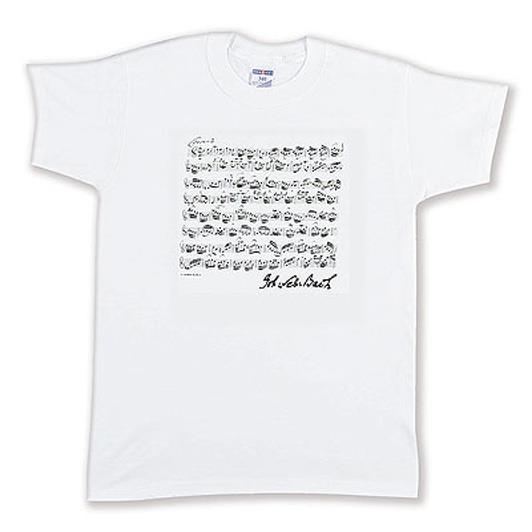 T-Shirt Bach white L