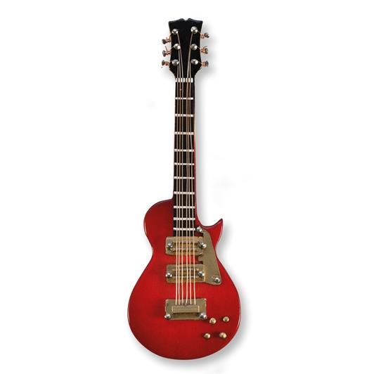 Electric Guitar red/gold Magneet