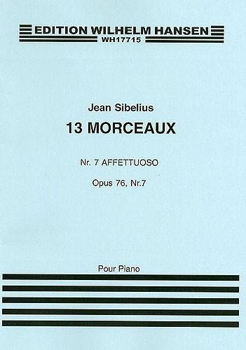 Sibelius: 13 Pieces Op. 76 No. 7 Affettuoso