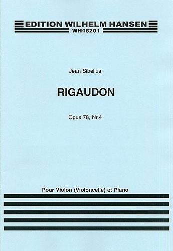 Sibelius: Rigaudon Op. 78 No. 4