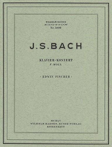 Bach: Piano Concerto In F Minor