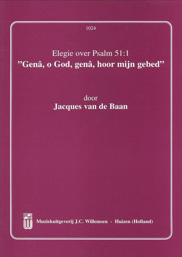 Baan: Elegie Over Psalm 51:1