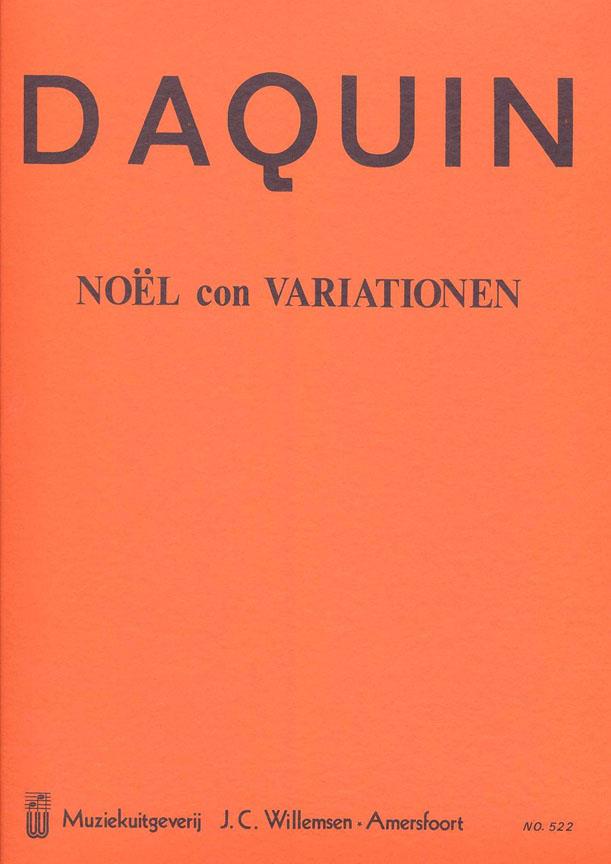 Louis-Claude Daquin: Noel Con Variationen