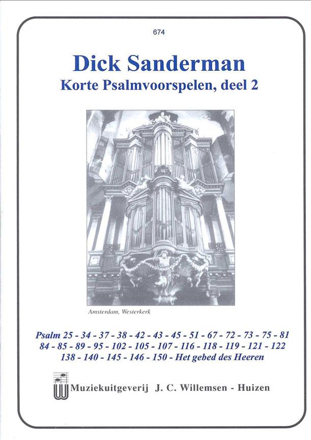 Dick Sanderman: Korte Koraalvoorspelen 2