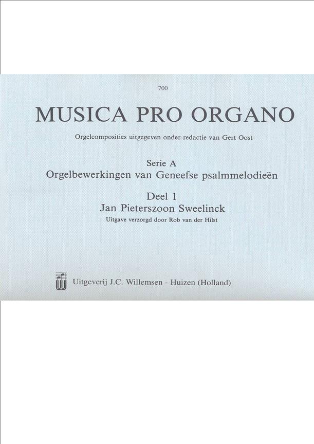 Musica Pro Organo Serie A Orgelbewerkingen Van Geneefse