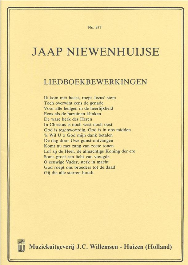 Nieuwenhuijse: Liedboekbewerkingen