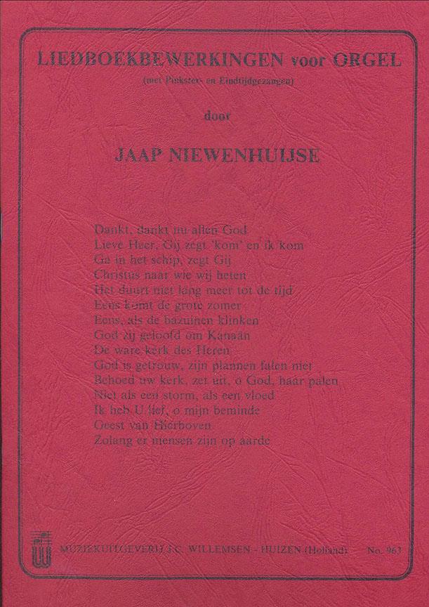 Nieuwenhuijse: Liedboekbewerkingen Voor Orgel (Pinksteren)