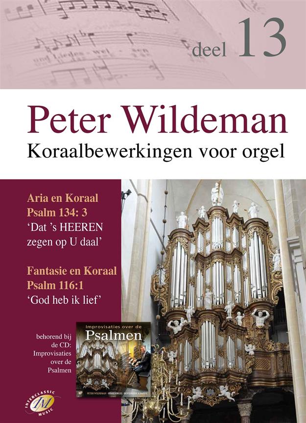 Wildeman: Koraalbewerkingen voor orgel deel 13