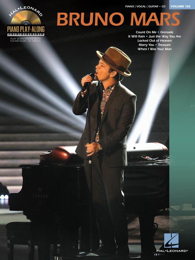 Piano Play-Along Volume 126: Bruno Mars