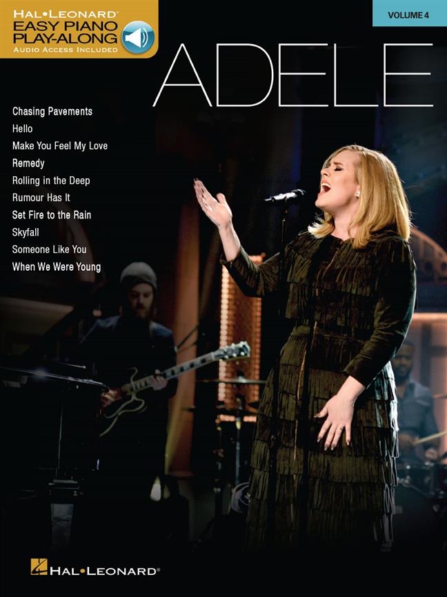 Easy Piano Play-Along Volume 4: Adele