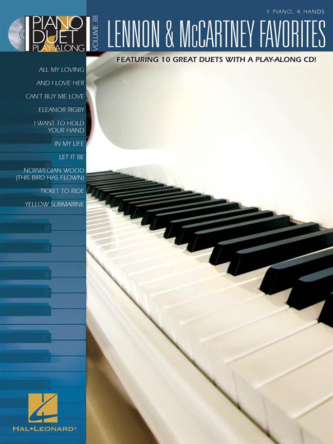 Piano Duet Play-Along Volume 38: Lennon & McCartney Favorites