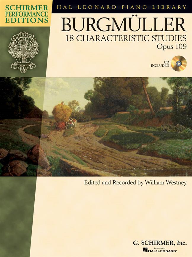 Johann Friedrich Burgmuller: 18 Characteristic Studies Opus 109