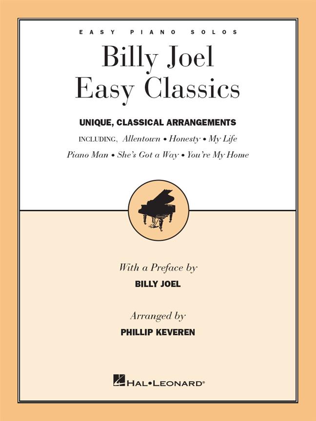 Billy Joel Easy Classics Piano Solo Personality