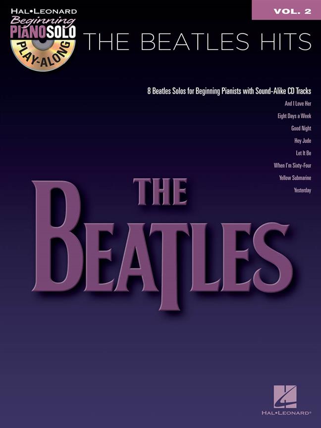 Beginning Piano Solo Play-Along Volume 2: The Beatles Hits