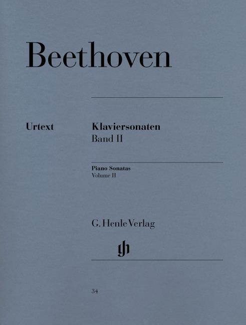 Beethoven: Piano Sonatas 2 –  Klaviersonaten 2 (Henle Urtext)