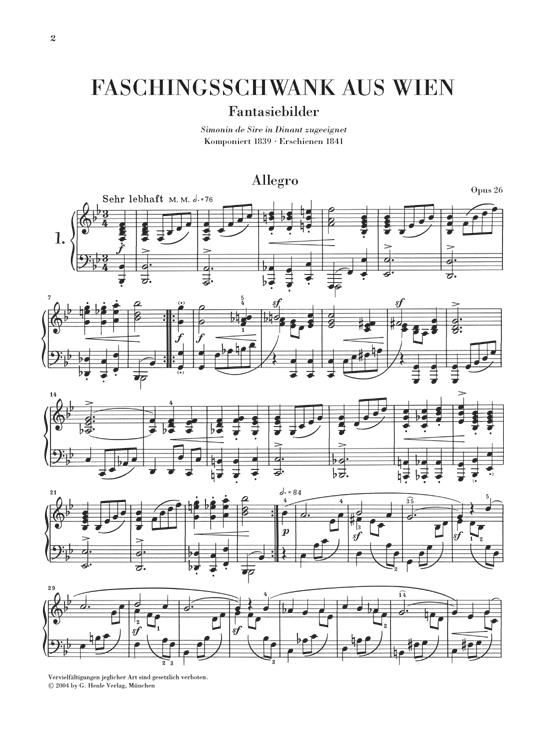 Schumann: Samtliche Klavierwerke Band V