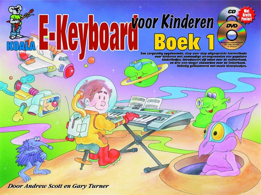 E-Keyboard Voor Kinderen Boek 1