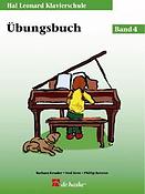 Barbara Kreader: Hal Leonard Klavierschule Übungsbuch 4 (Plus CD)