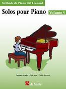 Solos pour Piano, volume 4 (avec Cd)