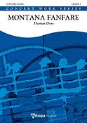 Thomas Doss: Montana Fanfare (Partituur Harmonie)