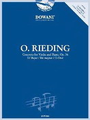 Oskar Rieding: Concerto fur Violin and Piano, Op. 36 D Major