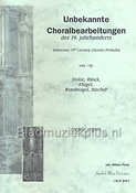 Unbekannte Choralbearbeitungen des 1900 (Orgel)