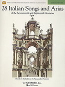 Alessandro Parisotti: 28 Italian Songs & Arias of the 17th & 18th Centuries - Medium Low Voice (Book/CD)