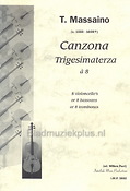 Massaino: Canzona Trigesimaterza, à 8 (Cello)