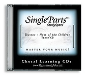 John Rutter: Mass Of The Children (Tenor CD)