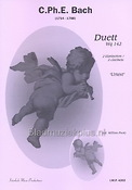 C.P.E. Bach: Duett, Wq 142 - Urtext (Klarinet)
