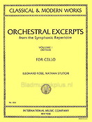 Orchestral Excerpts from the Symphonic Repertoire Cello Volume 1