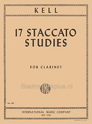 Kell: 17 Staccato Studies for Clarinet
