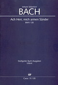 Bach: Kantate BWV 135 Ach Herr, mich armen Sünder (Orgel)