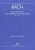 Bach: Kantate BWV 137 Lobe den Herren, den mächtigen König (Koorpartituur)