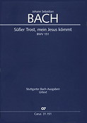 Bach: BWV 151 Süsser Trost, mein Jesus kömmt (Koorpartituur)