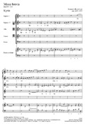 Buxtehude: Missa brevis (Kyrie-Gloria-Messe)