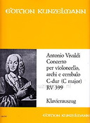 Vivaldi: Concerto in C major RV 399 for Violoncello, Strings and Continuo