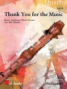 Thank You for the Music (Recorder Quartet)