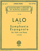 Edouard Lalo: Symphonie Espagnole Op.21 (Violin/Piano)